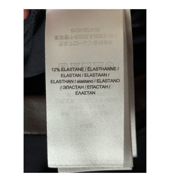 Lauren Ralph Lauren tie front jersey sleeveless jumpsuit blue size 2X - Picture 7 of 9